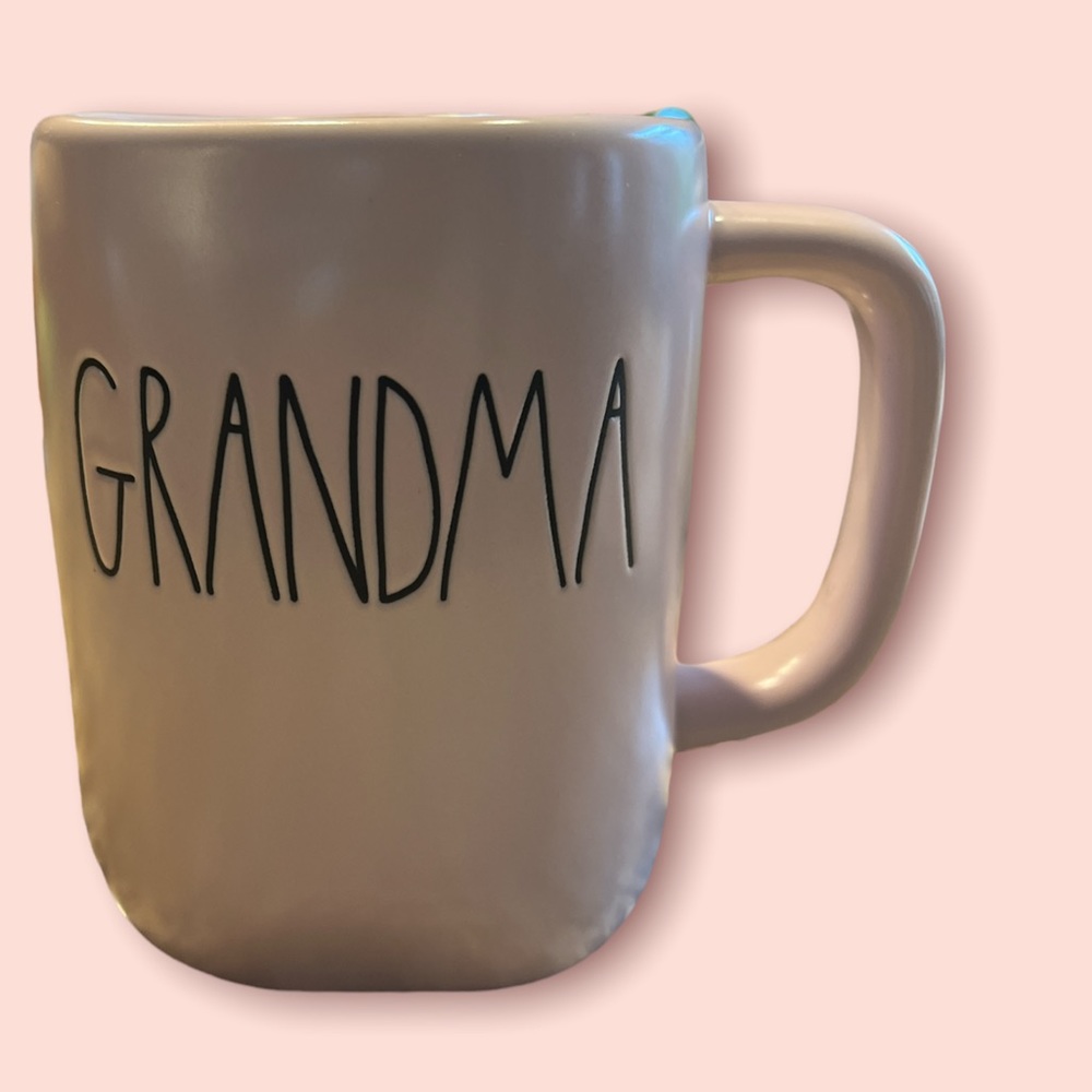 Rae Dunn GRANDMA pink mug coffee tea hot cocoa